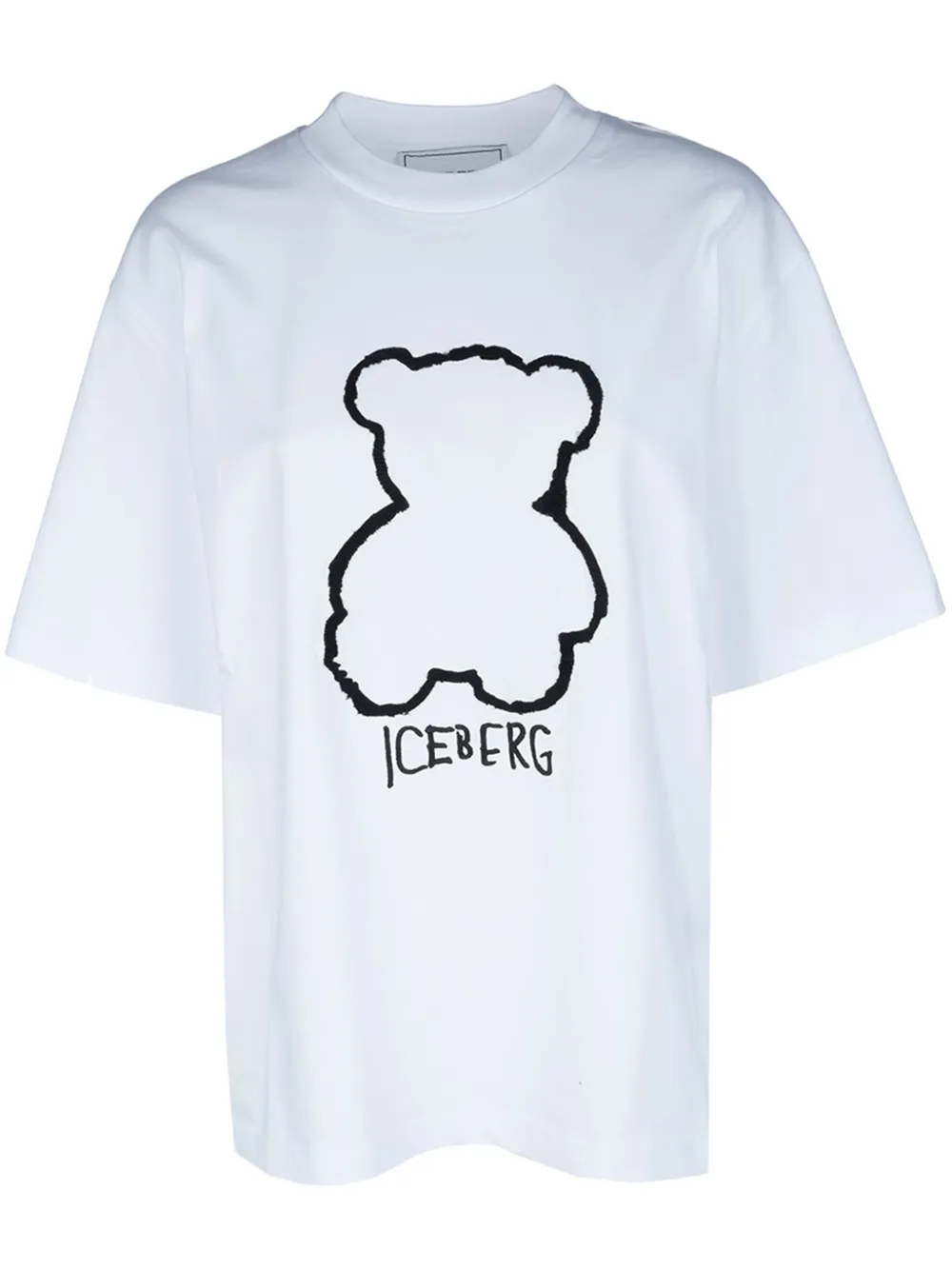 

Футболка с логотипом Iceberg, белый