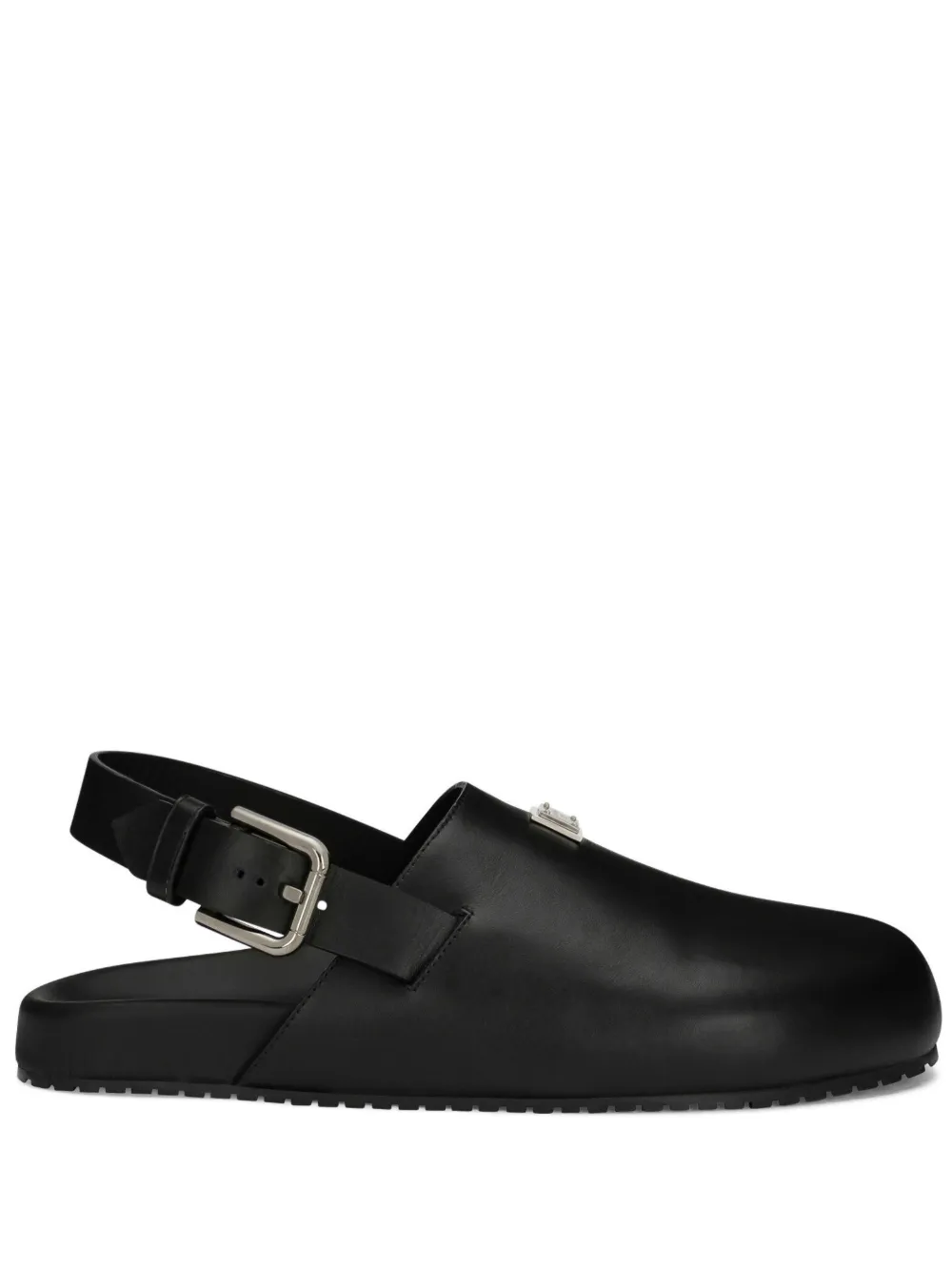 

Сандалии с логотипом DOLCE & GABBANA, черный