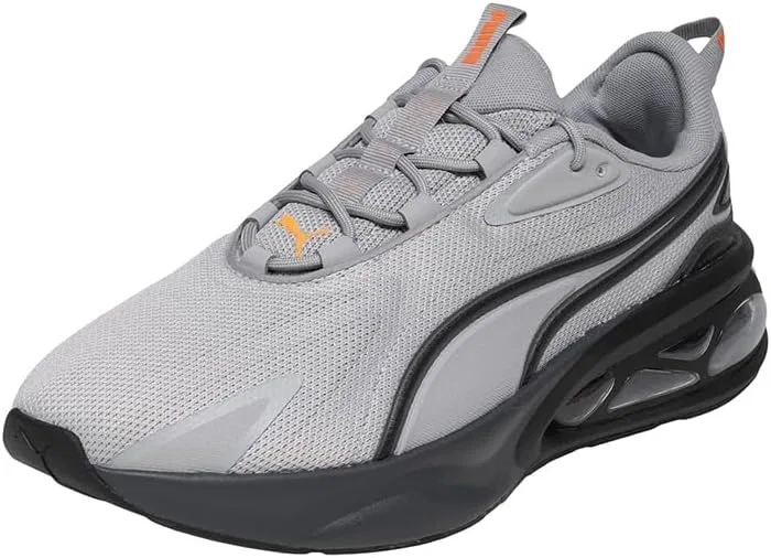 Кроссовки для бега Puma Unisex Adult Solar, Grey Echo Black Heat Fire