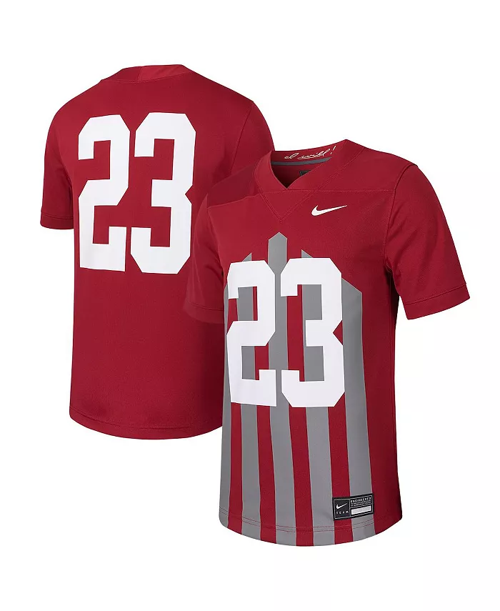 

Мужская футбольная реплика джерси #00 Iowa State Cyclones Untouchable Nike, красный
