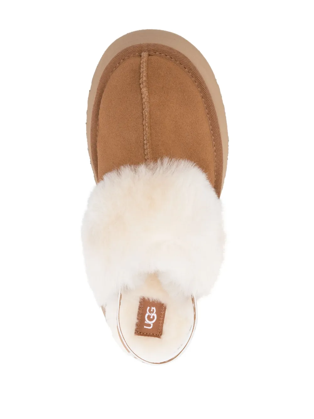 Слиперы Funkette 60 с ремешком на пятке UGG, коричневый — фото 4