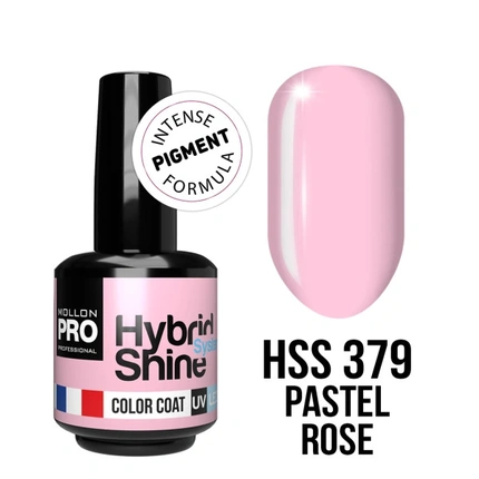 

Mol Hybrid Shine № 379 Пастельно-розовый Mollon Pro