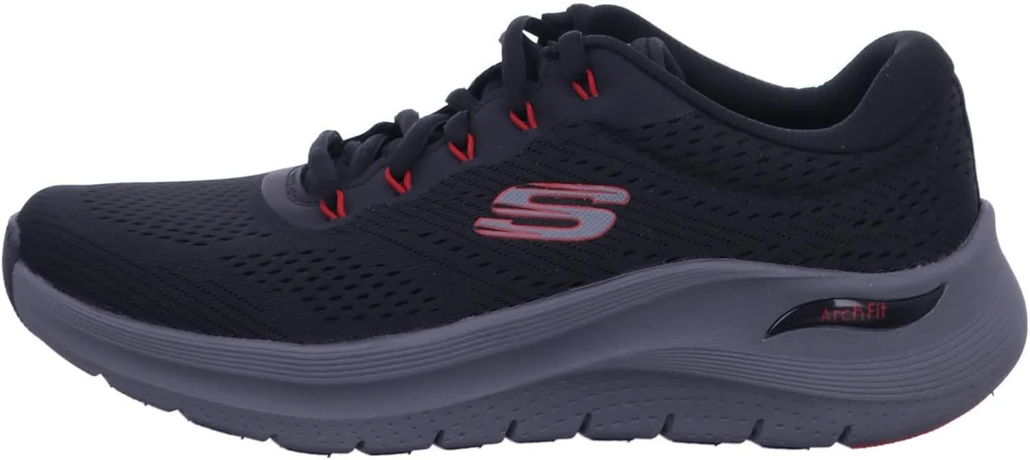 Мужские кроссовки Skechers Arch Fit 2.0 SKECHERS Sport, черный/красный — фото 3
