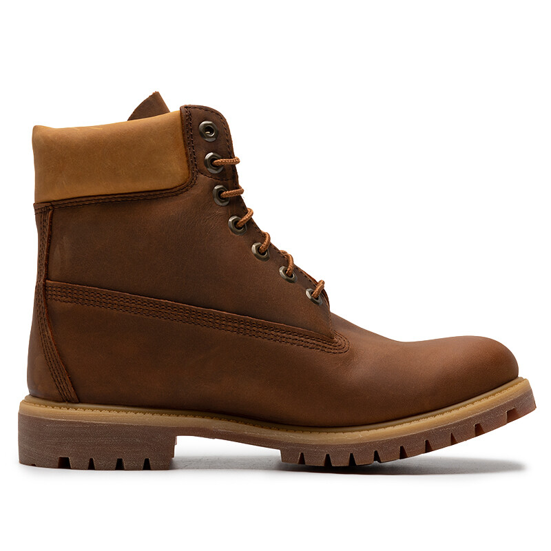 Ботинки мужские Timberland Martin высокие на шнуровке, коричневый — фото 2