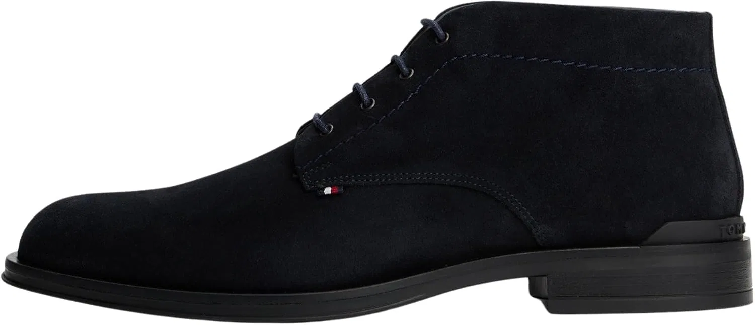 Мужские корпоративные ботинки Tommy Hilfiger Hilfiger SDE Boot Fm0fm05579 Low Boots, Blue Desert Sky