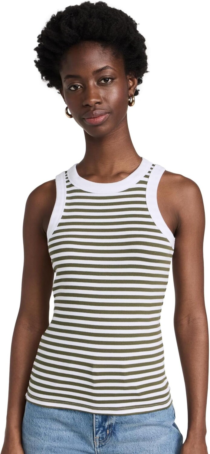 

Топ Madewell Brightside Tank, цвет Loden