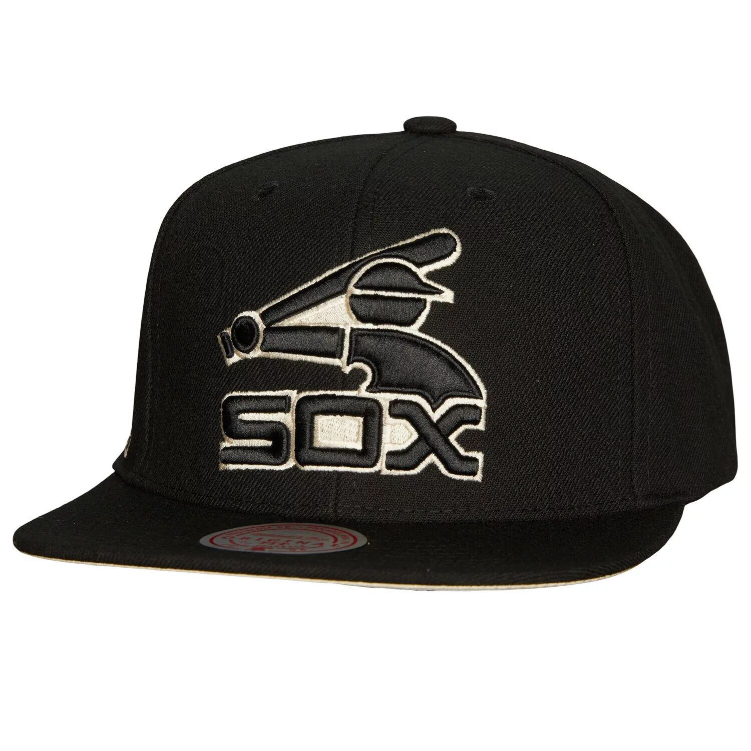 

Мужская кепка Mitchell & Ness Black Chicago White Sox Cooperstown Collection True Classics Snapback Hat