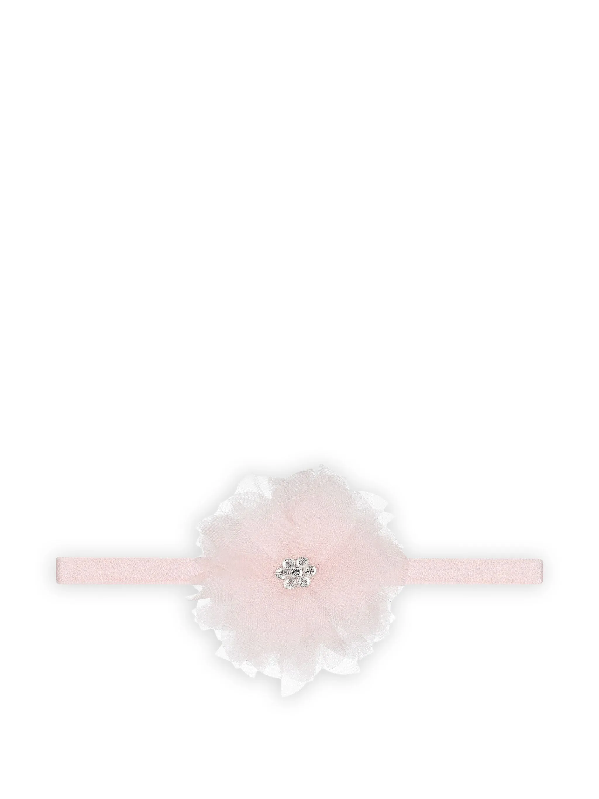 

Ободок с цветочной аппликацией Tutu Du Monde, розовый