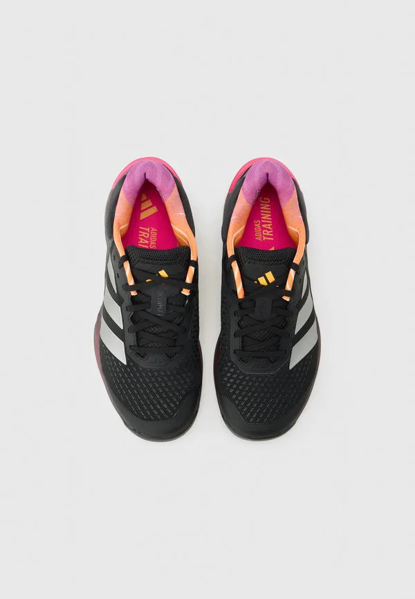 Кроссовки для силовых тренировок dropset 4 Adidas Performance, Core Black/Iron/Shock Pink — фото 4
