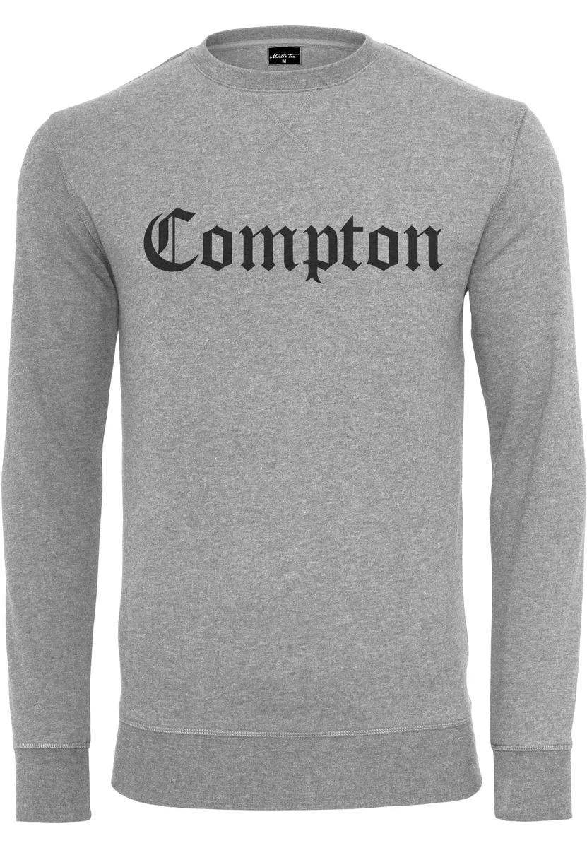 

Свитер MisterTee с круглым вырезом "MisterTee Men's Compton Crewneck", серый