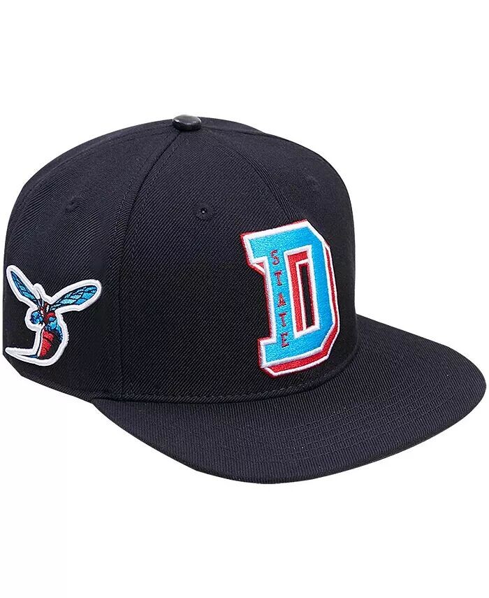 

Мужская черная кепка с аркой и логотипом Delaware State Hornets Evergreen Snapback Pro Standard, черный