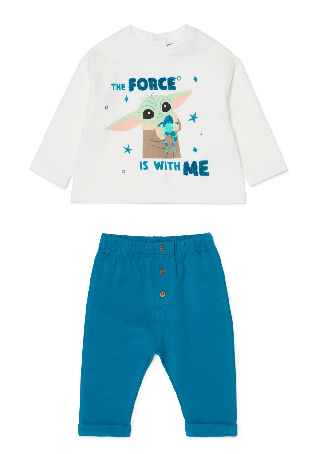 

Брюки Grogu Print And Set OVS, сине-белые
