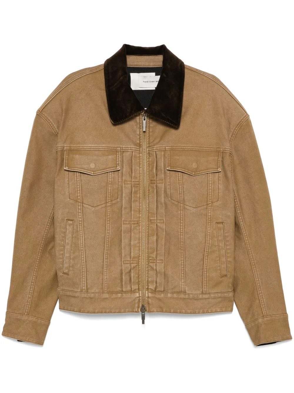 

Куртка из канваса Feng Chen Wang, коричневый