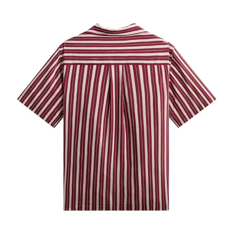 Рубашка с отложным воротником Kith Barre Stripe Thompson, красный — фото 2