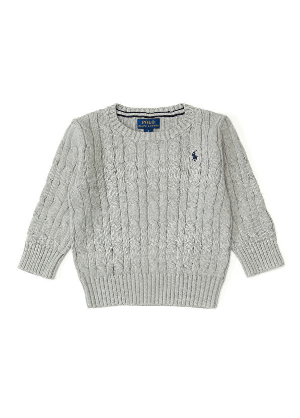 Толстовка для мальчика с капюшоном Polo Ralph Lauren, серый
