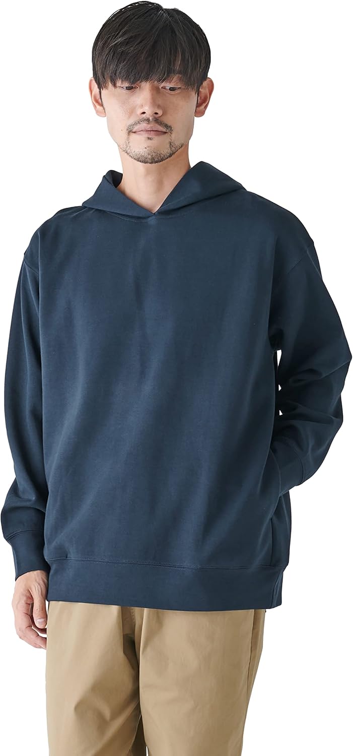 

Мужская толстовка Amazon Essentials с широким кроем, темно-синий