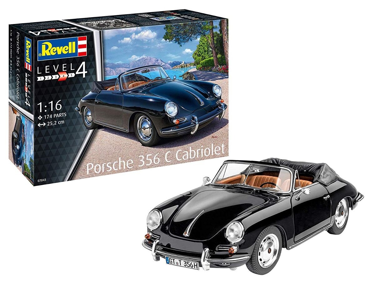 

Revell, Porsche 356 Converti, Модельный комплект, 10+