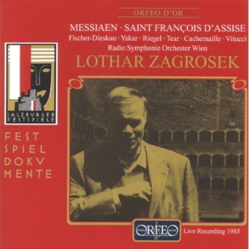 

CD диск Messiaen / Fischer-Dieskau / Yakar / Zagrosek: Saint Francois D'assise