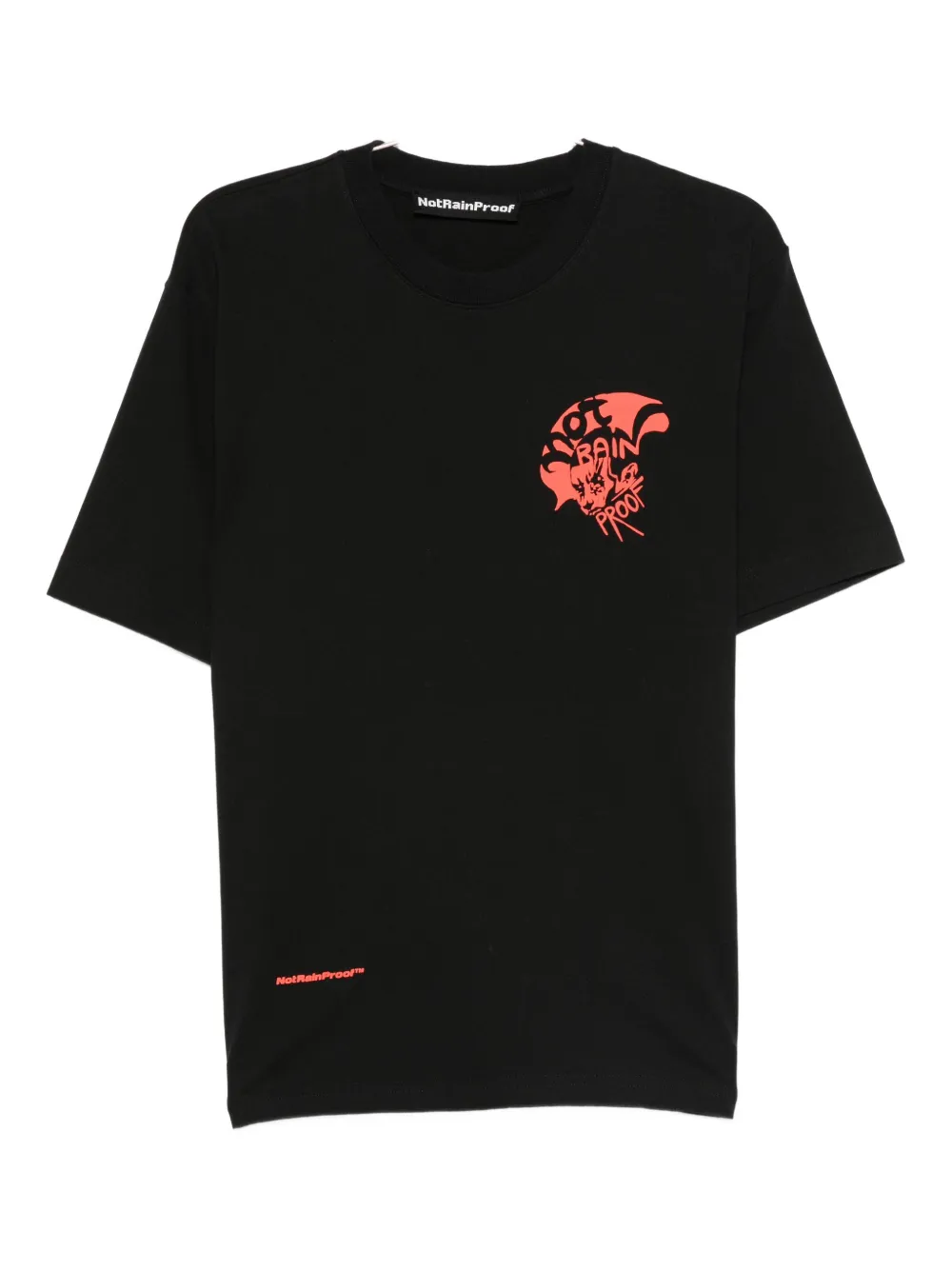 

Футболка с принтом и круглым вырезом Notrainproof, черный