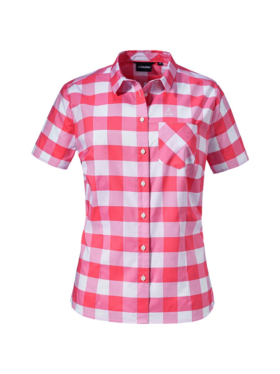 

Спортивная рубашка на пуговицах Schöffel Moraans, цвет Pink/Pastel pink