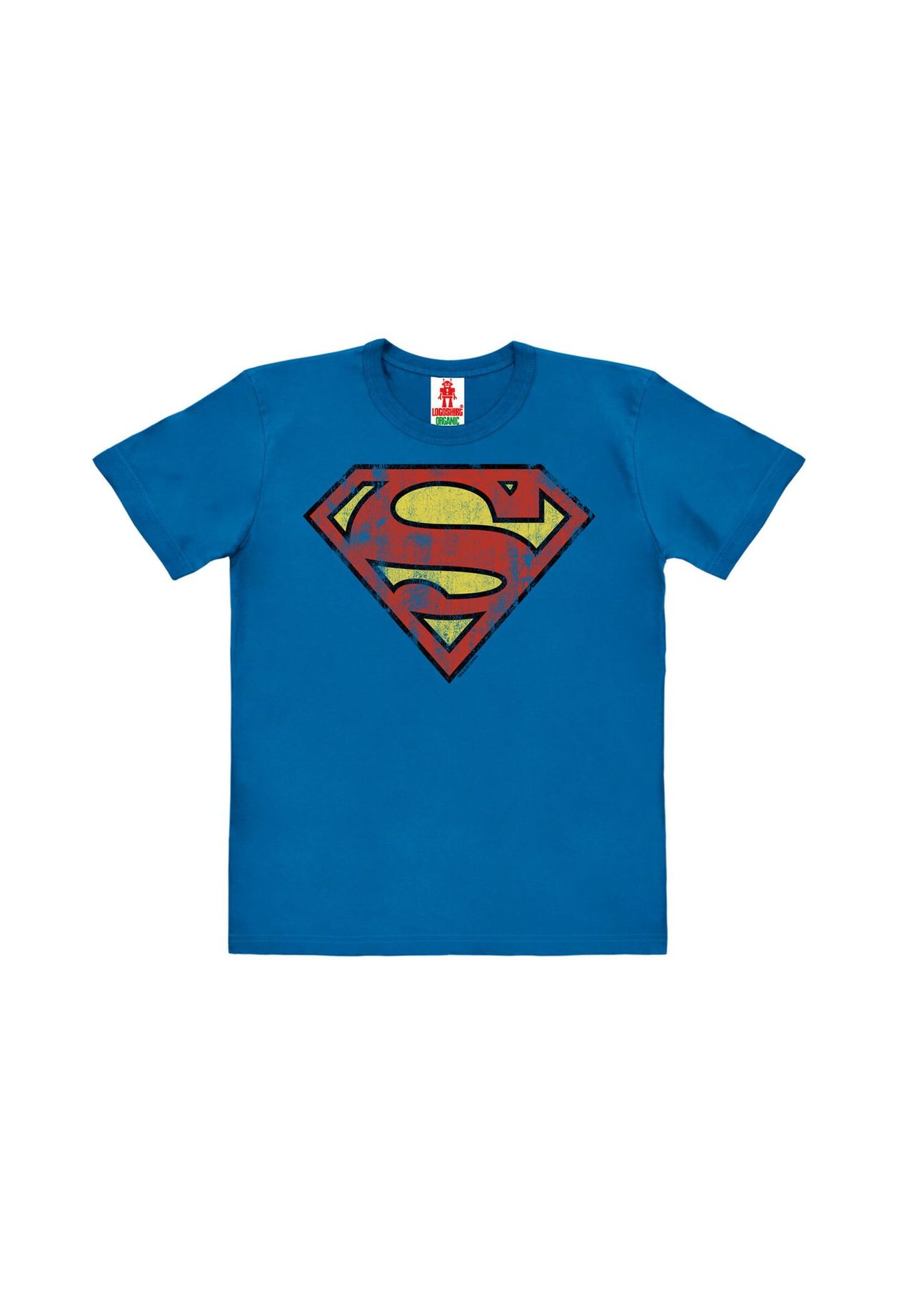 

Футболка Organic Kids DC Comics - Логотип Супермена LOGOSHIRT, синий