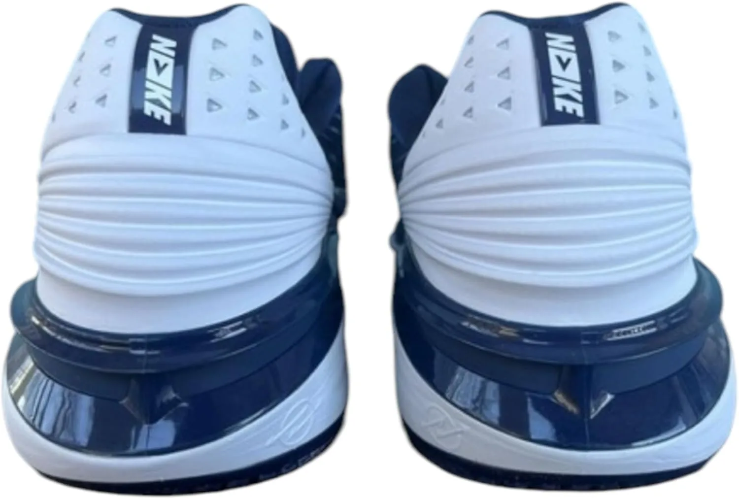 Мужские кроссовки Nike Air Zoom GT Cut White Laser Blue CZ0175-101, белый/темно-синий — фото 4
