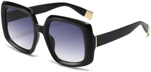 

Винтажные женские солнцезащитные очки 2027 года с градиентным переходом цвета и защитой от УФ-излучения UV400, мужские солнцезащитные очки в стиле панк MTZJH, Black Gray Gradient