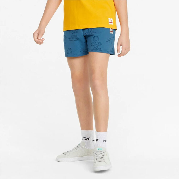 Детские шорты Puma, цвет Blue — фото 4