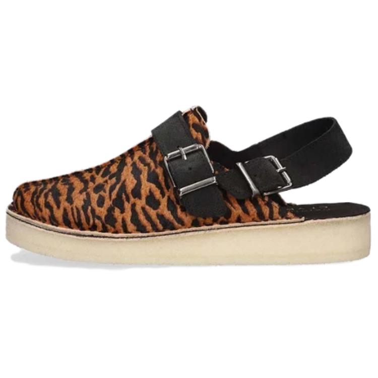 Мюли Originals Trek «Tortoiseshell» женские Clarks, Brown Black
