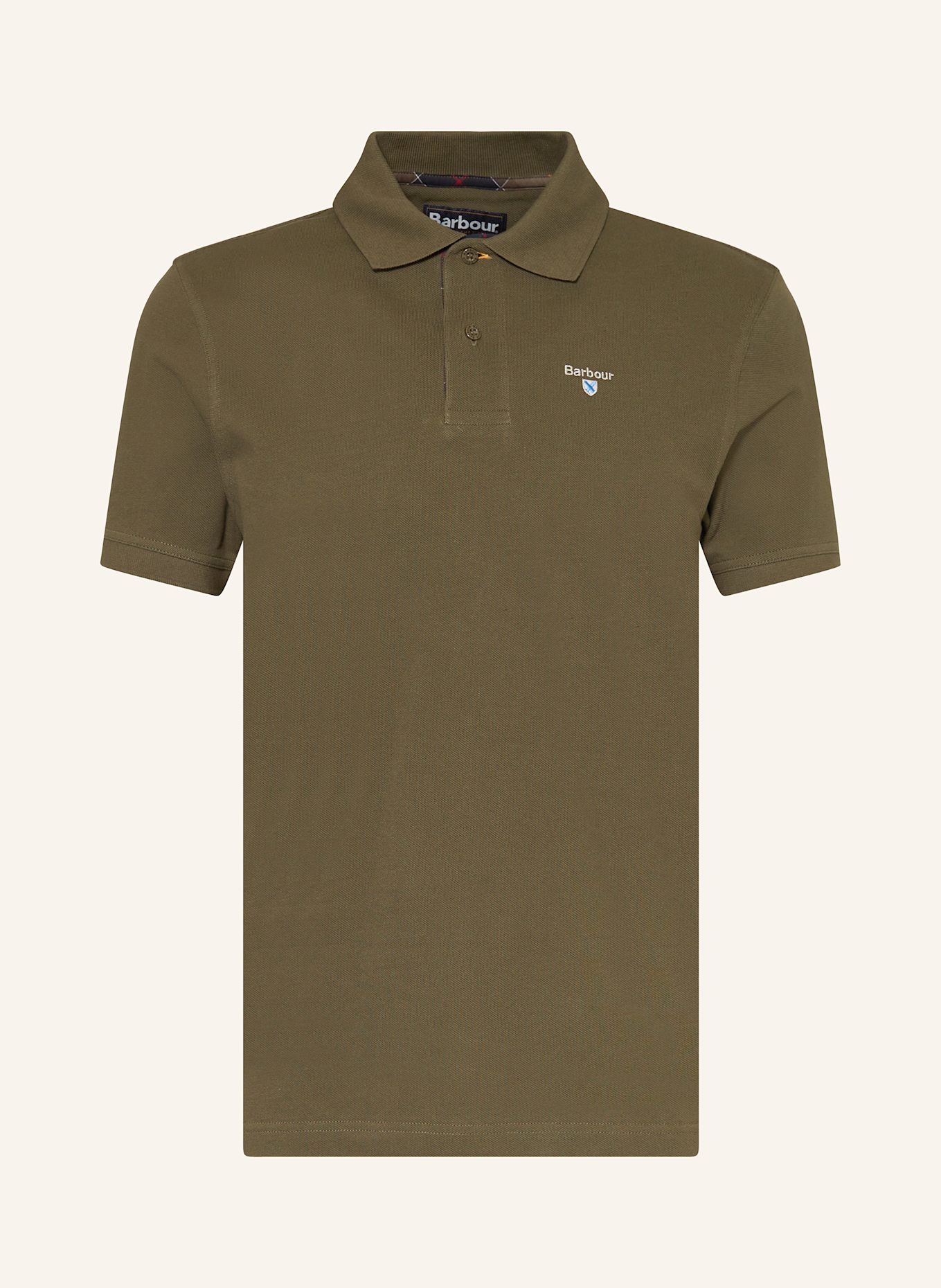 

Рубашка поло из пике Barbour, зеленый