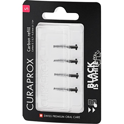 

Сменный стержень Black Is White Carbon S — упаковка из 4 шт Curaprox