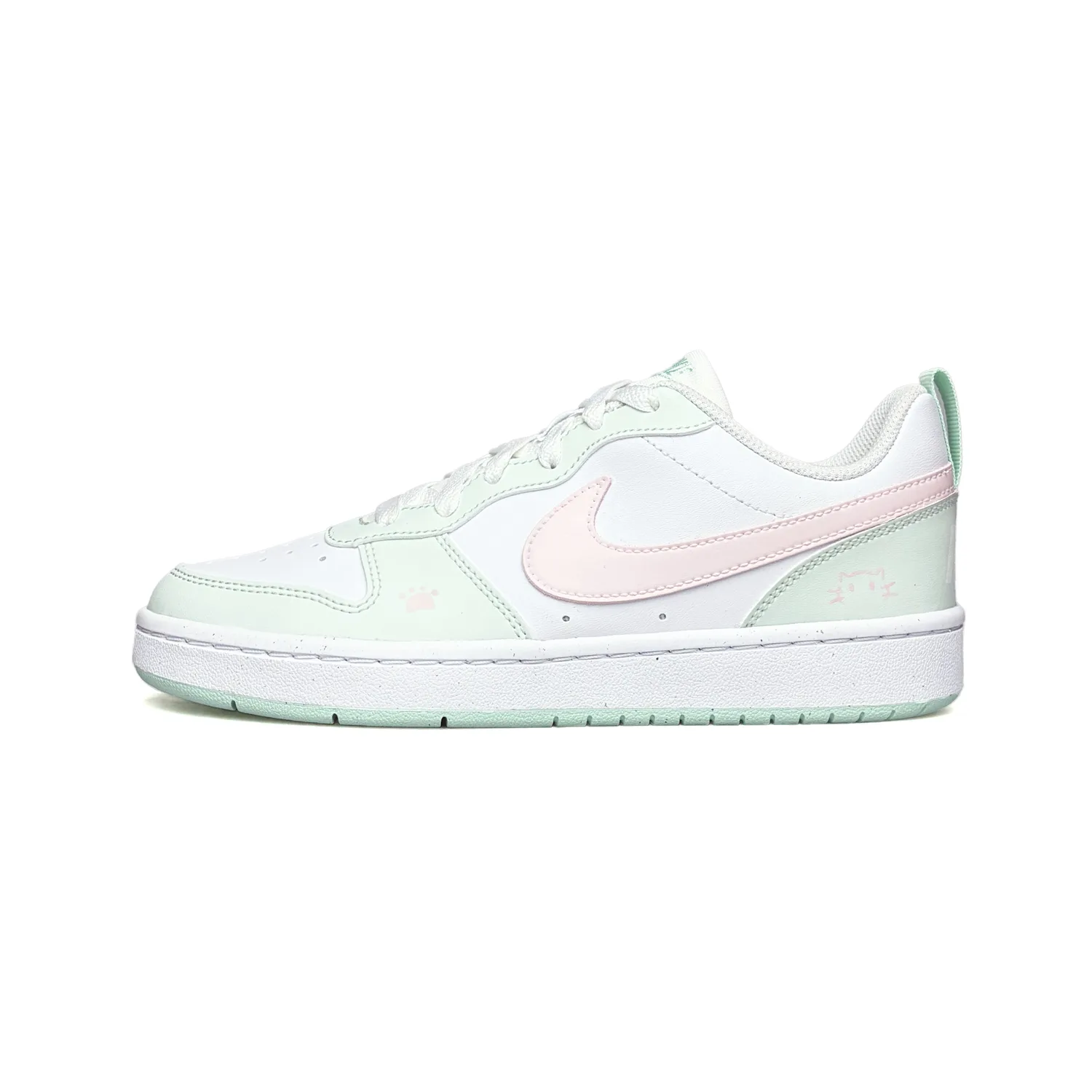 Nike Кроссовки для скейтбординга Court Borough Soft Peach Leather Low top — фото 3