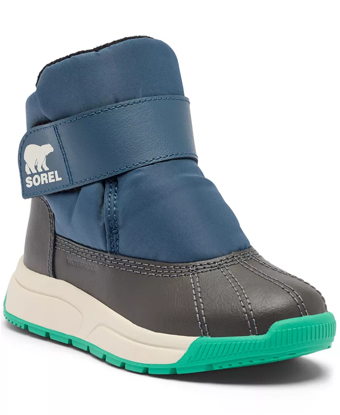 

Тоддлер Уитни III страп мид зимние водонепроницаемые ботинки Sorel, синий