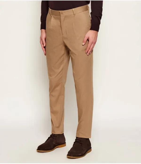 Брюки C-Perin-PL-261F tapered fit Boss, бежевый — фото 3