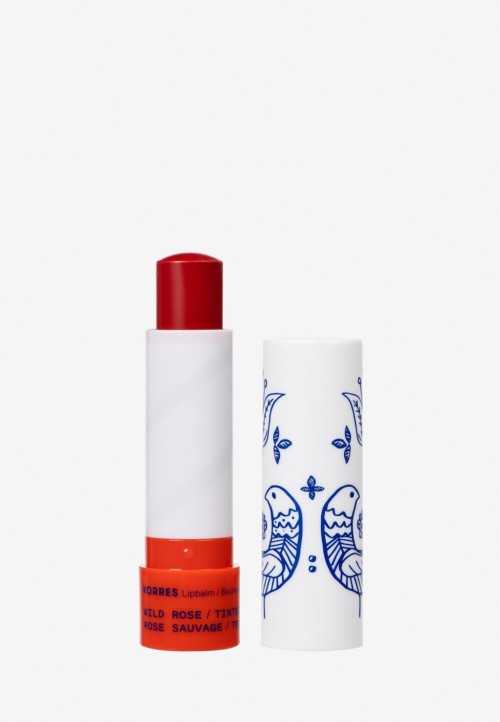 

Бальзам для губ Wild Rose Lip Balm KORRES, красный