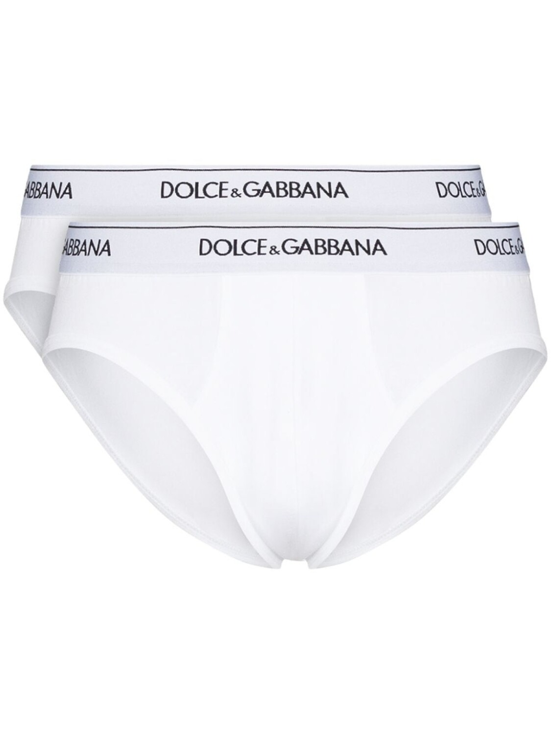 

Dolce & Gabbana комплект из двух трусов-брифов, белый