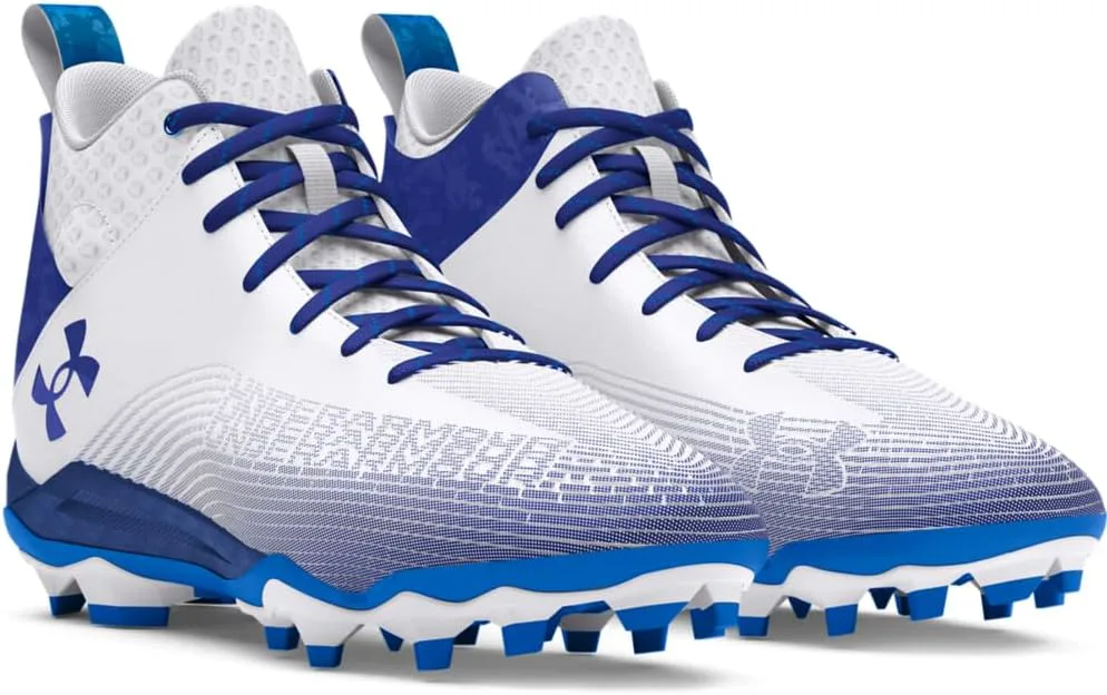 Мужские футбольные бутсы Under Armour Hammer 2.0 Mc, белый — фото 4