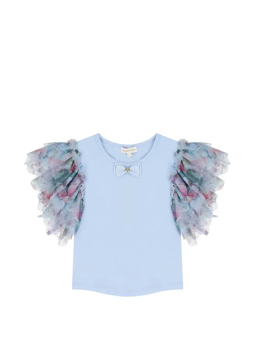 Футболка с оборками на рукавах Angel'S Face Kids, синий