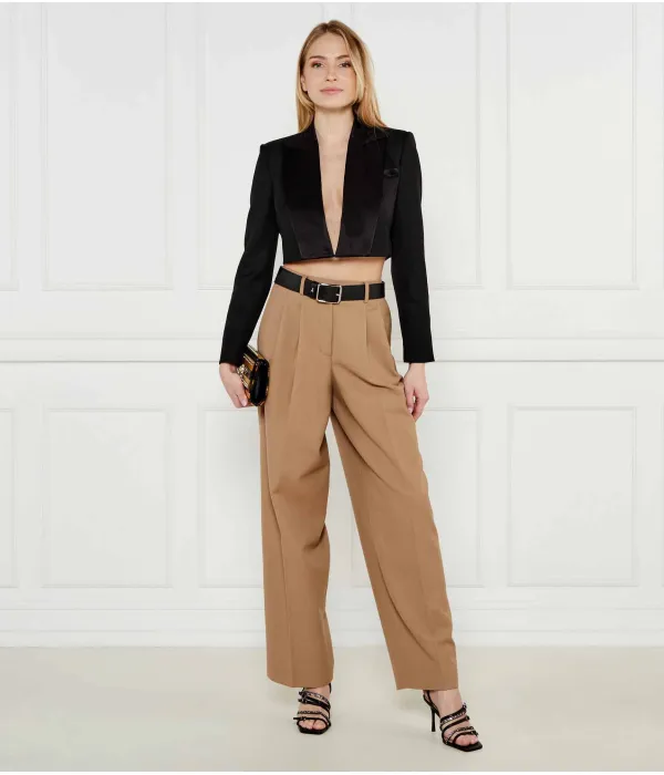 Босоножки Lisa 01 из кожи на шпильке Pinko, черный — фото 2