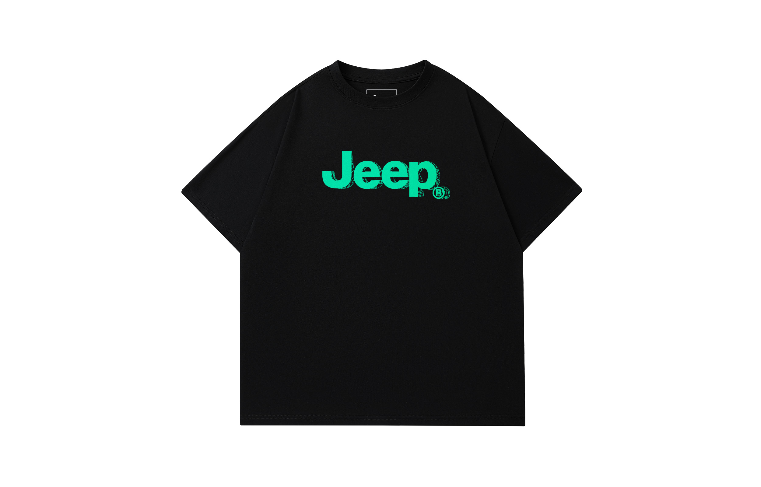 

Футболка унисекс Jeep, черный/серый