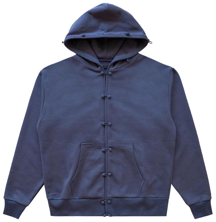 

Худи Aris Tatalovich Toggle Closure Hoodie 'Blue', синий