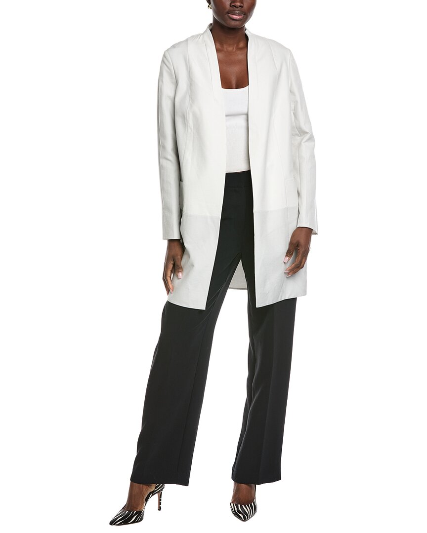 

Пальто Akris Hector из шелковой смеси, серый