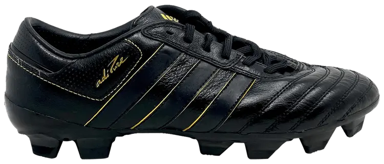 

Кроссовки adidas Adipure 2 TRX FG 'Black Gold Metallic', черный