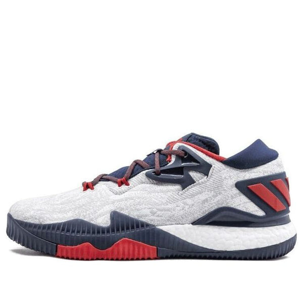

Кроссовки crazylight boost low Adidas, белый