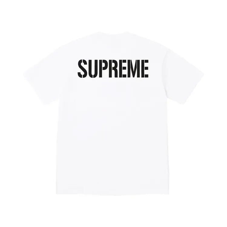 Футболка Supreme World Famous Tee 'White' — фото 2