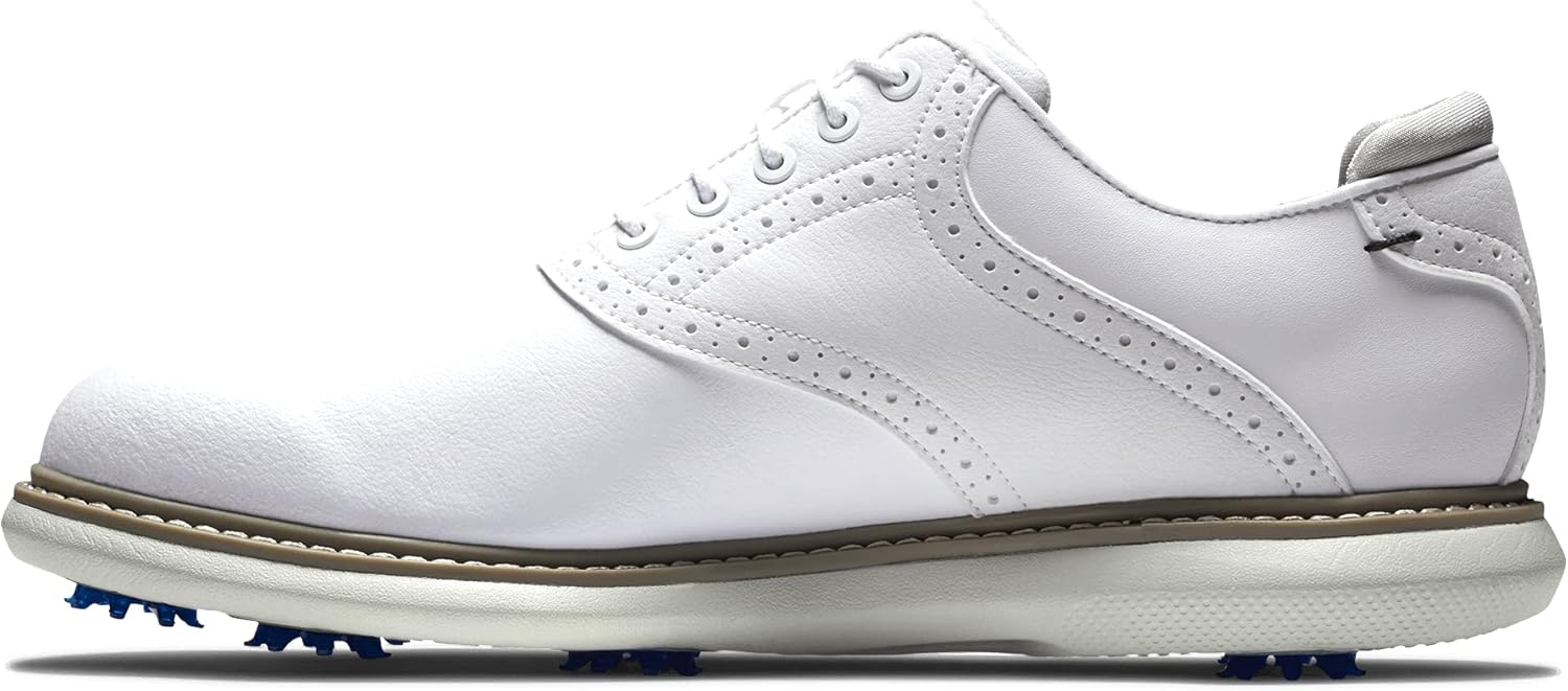 Мужские гольф-туфли FootJoy Traditions, белый — фото 4