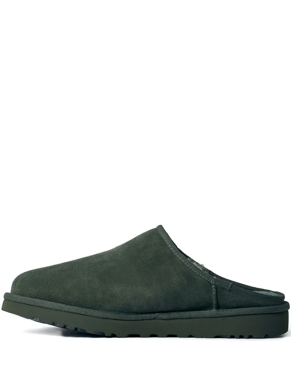 

Замшевые слиперы UGG, зеленый