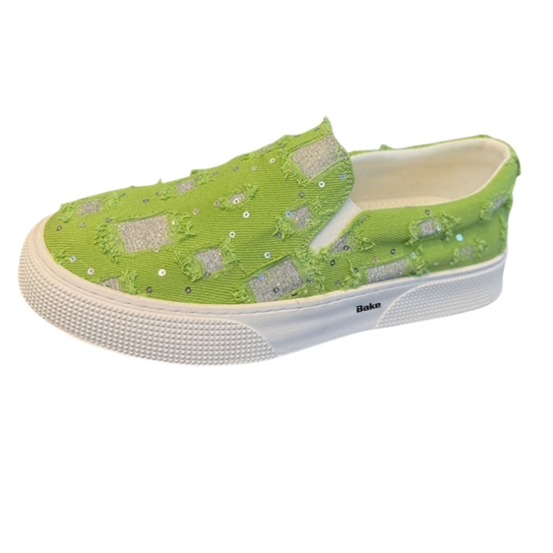 

Нескользящие износостойкие низкие мужские кроссовки BAKE, Green