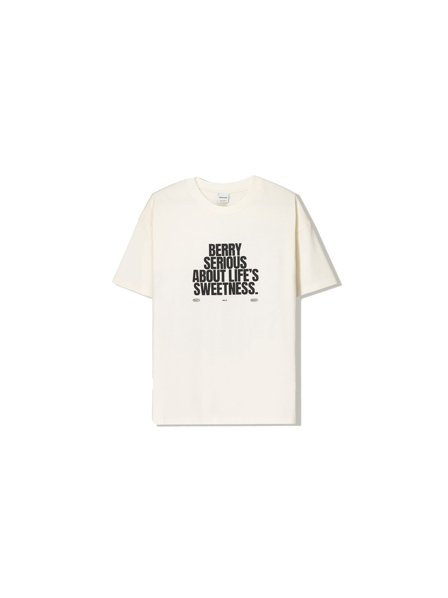 

Рубашка Bershka, белый