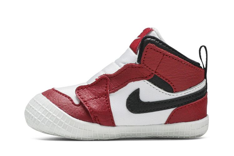 Кроссовки Air Jordan Air Jordan 1 Bootie TD 'White Varsity Red', красный — фото 4